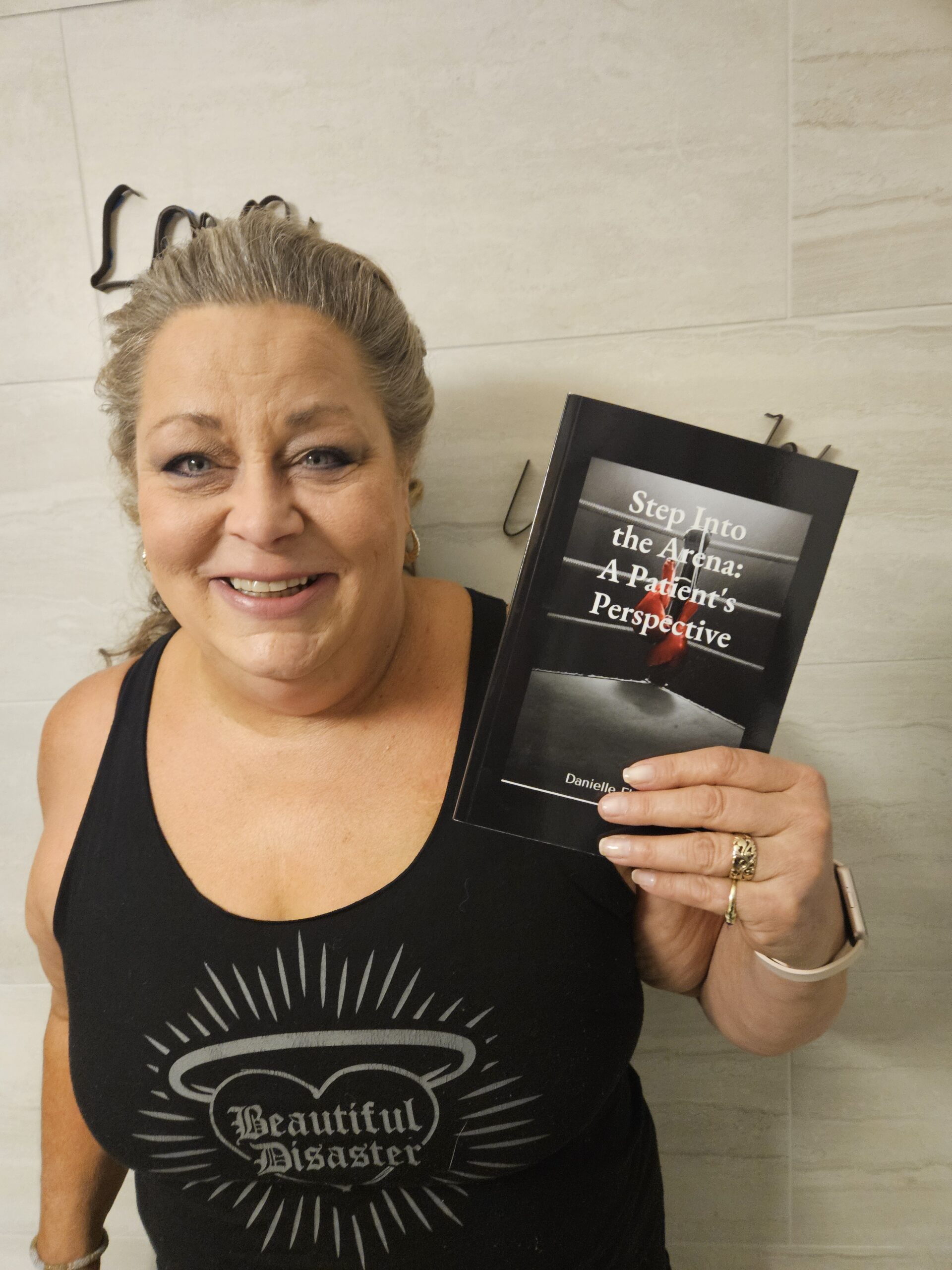 Dani with book